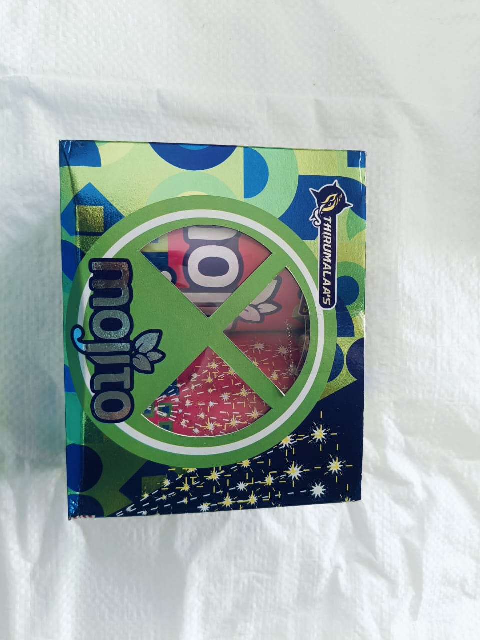 CRACKLING TIN FOUNTAIN (2 PCS)