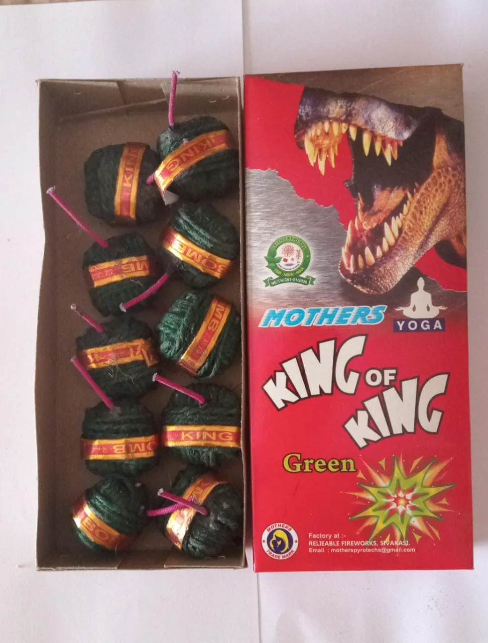 KING OF KING BOMB GREEN (10 PCS)