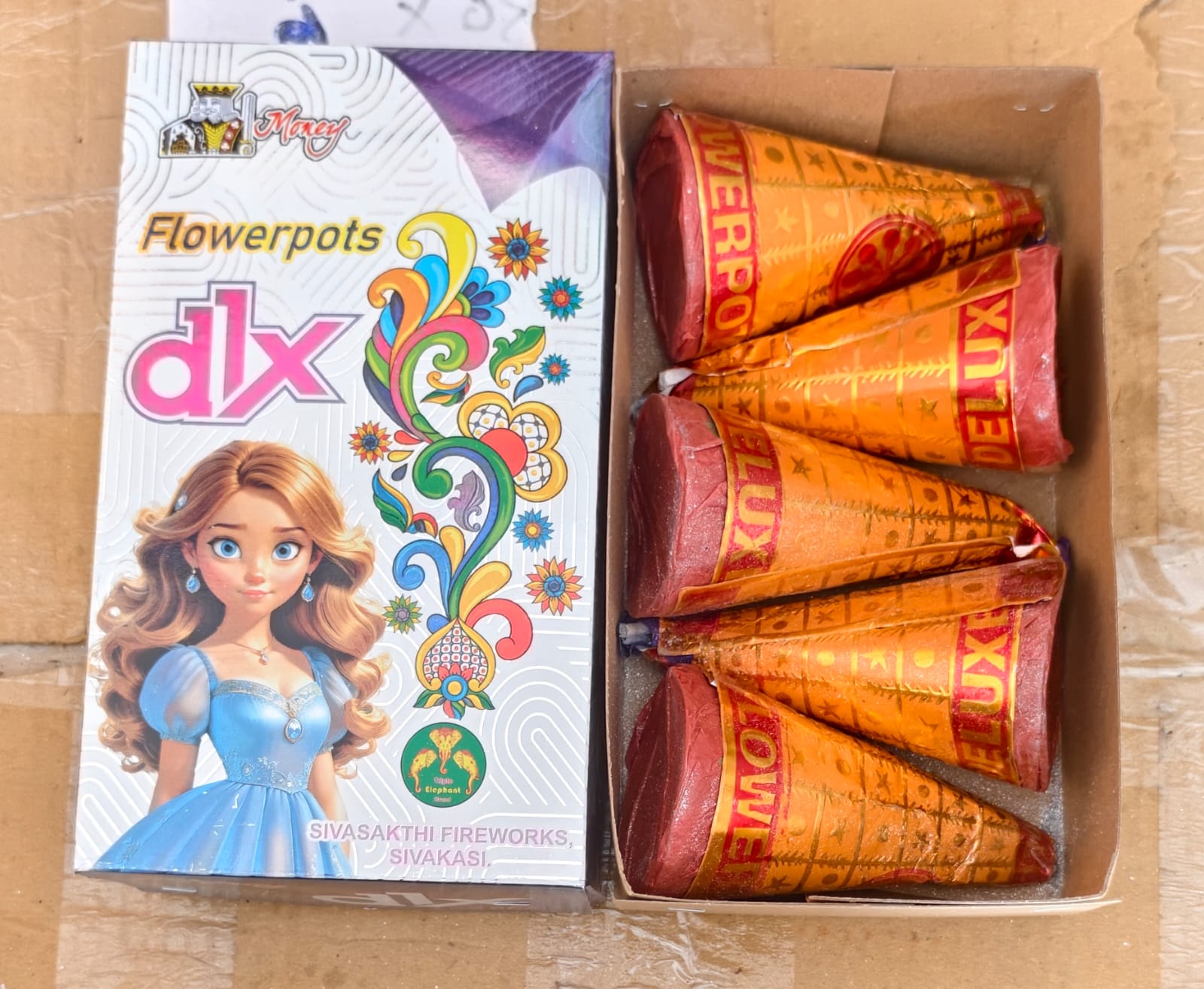 FLOWER POTS DELUXE (5 PCS)